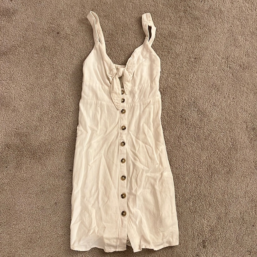 Mini White Dress